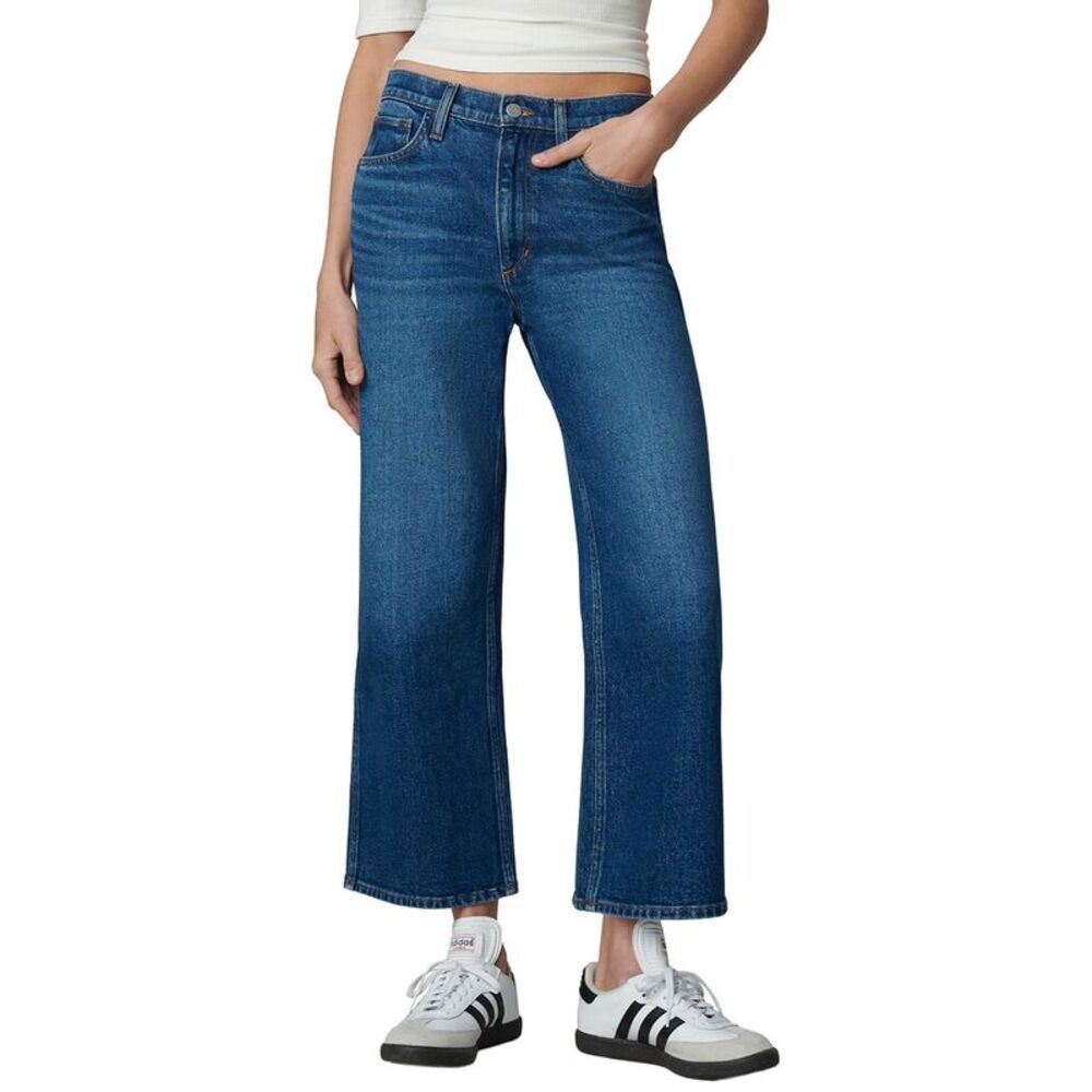 Joe's Womens Joe’S Jeans The Blake Number One Cropped Wide Leg Jean